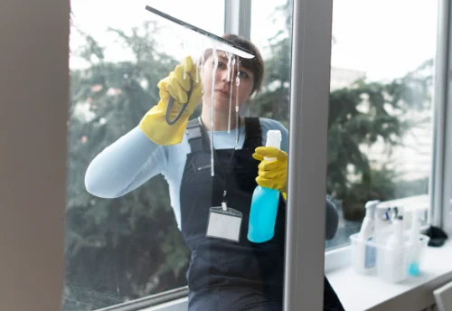 Nettoyage de vitres intérieures et extérieures à Coaraze